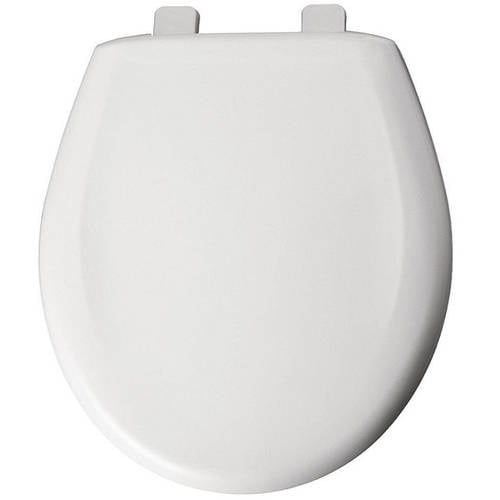 BEMIS Slow Close Elongated Closed Front Toilet Seat in White 